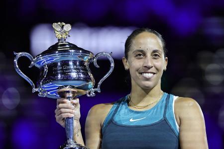 Platz 8 (▼1): Madison Keys - 4184 Punkte