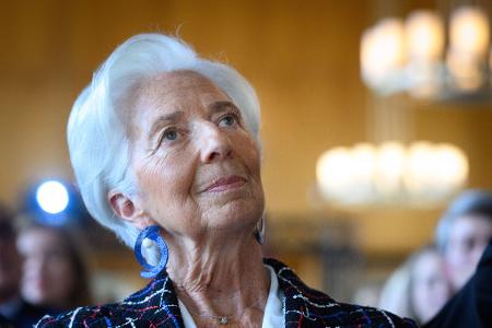 EZB-Präsidentin Christine Lagarde will eine größere internationale Rolle für den Euro 