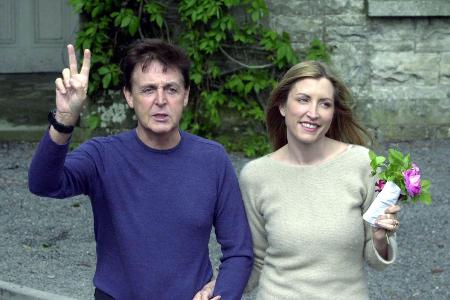 Paul McCartney und Heather Mills