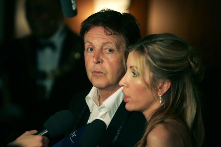 Paul McCartney und Heather Mills