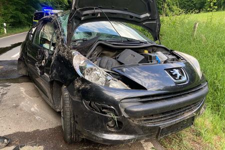 Peugeot überschlug sich Peugeot überschlug sich