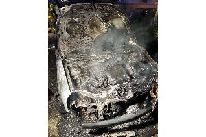 Kriminalpolizei ermittelt nach PKW-Brand