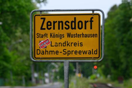 Der Einsatz fand im Stadtteil Zernsdorf statt.