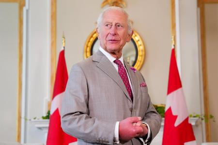 Charles III. erstmals als König in Kanada Charles III. erstmals als König in Kanada