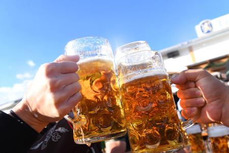 Kostet heuer bis zu 15,80 Euro: Die Wiesn-Maß. Kostet heuer bis zu 15,80 Euro: Die Wiesn-Maß.