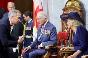 König Charles III.: Sendet er damit eine Botschaft an Donald Trump?