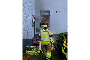 Brennende Spülmaschine auf der Strickholtstraße - Feuerwehr verhindert Schlimmeres