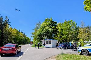 Grenzkontrolle der Bundespolizei Waidhaus an der A6 Albanischer Staatsangehöriger mit verbotenem Messer gestoppt
