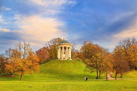 Bild vom Monopteros im Englischen Garten