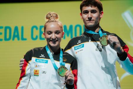 Gold-Coup im Mixed-Turnen: Für Schönmaier Gold-Coup im Mixed-Turnen: Für Schönmaier