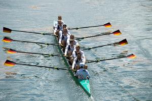 Ruder-EM: Deutschland-Achter greift nach Medaille