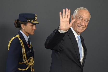 Staatspräsident Marcelo Rebelo de Sousa traf seine Entscheidung nach Konsultationen mit den Parteichefs. (Archivbild)