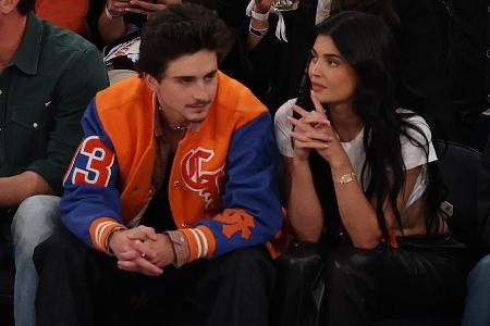 Kylie Jenner und Timothée Chalamet im Partnerlook bei Knicks Kylie Jenner und Timothée Chalamet im Partnerlook bei Knicks