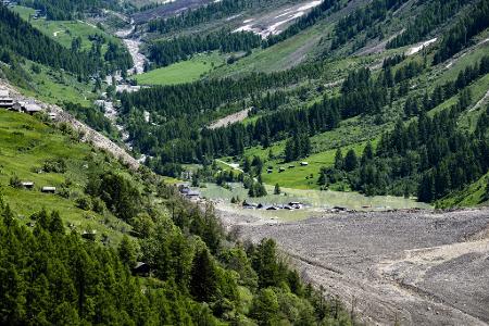 Das Dorf Blatten ist fast völlig ausgelöscht.