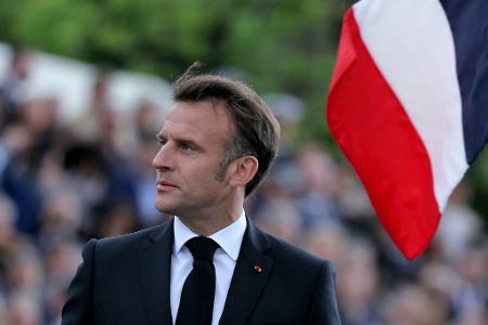 Frankreichs Präsident Macron deutete an, dass sein Land einen palästinensischen Staat anerkennen könnte. (Archivbild) 