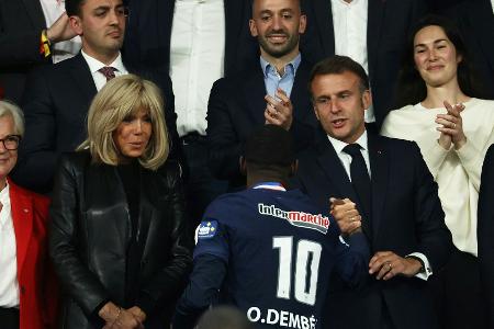 Macron empfängt Champions-League-Sieger Paris