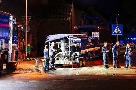 Auch in Erftstadt im Rhein-Erft-Kreis gab es zahlreiche Einsätze für die Rettungskräfte. 
