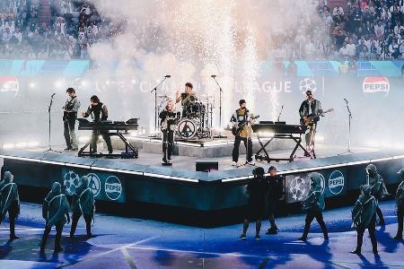 Champions-League-Finale: Auftritt von Linkin Park heizt Gemüter an Champions-League-Finale: Auftritt von Linkin Park heizt Gemüter an