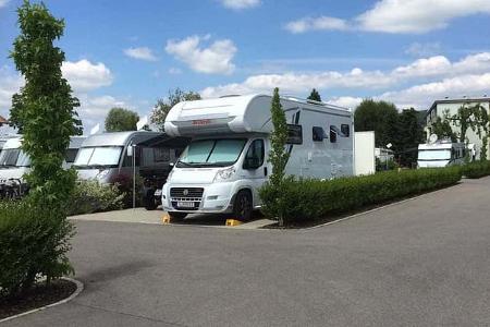 Stellplatz am Rhein-Camping