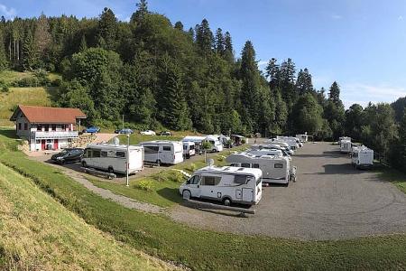 Stellplatz an der Wehra