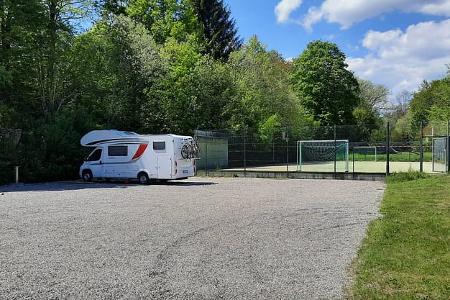 Stellplatz am Minigolfplatz