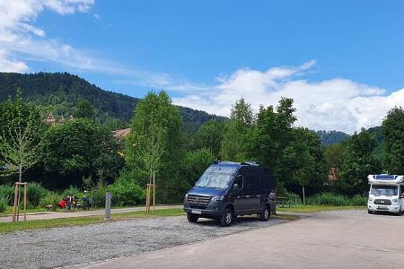 Wohnmobilstellplatz am Floesserwasen