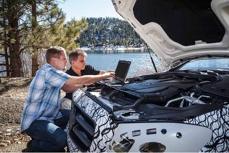 Mercedes-Benz Zugfahrzeugentwicklung - Ermittlung der Anhängelast