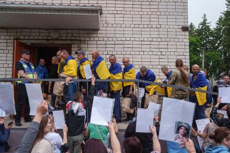 Die Ukraine und Russland haben sich auf prinzipiell auf einen neuen Gefangenenaustausch geeinigt. (Archivbild)