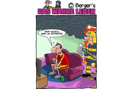Cartoons mit wahren Lebensgeschichten