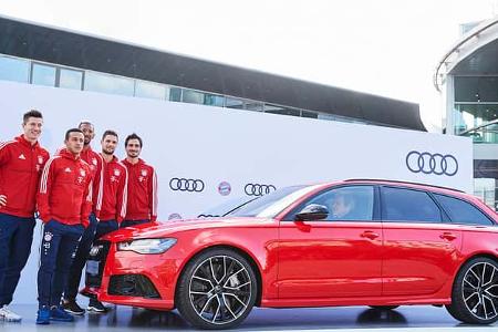 Audi - Auslieferung - FC Bayern München