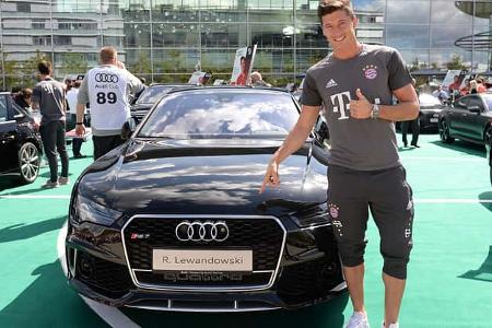 Audi RS 7 Performance - Robert Lewandowski - FC Bayern München - Dienstwagen 
