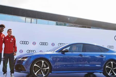 Audi - Auslieferung - FC Bayern München