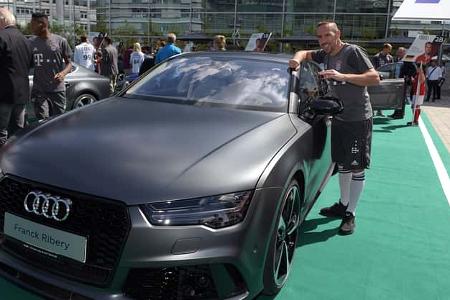 Audi RS 7 Performance - Franck Ribery - FC Bayern München - Dienstwagen 