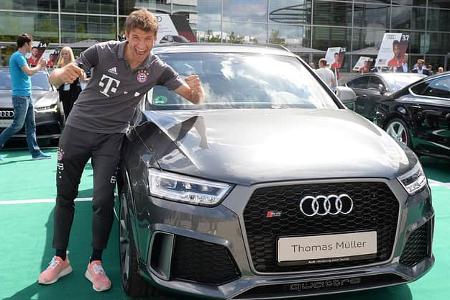 Audi RS Q3 Performance - Thomas Müller - FC Bayern München - Dienstwagen 