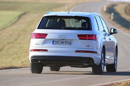 Audi Q7 3.0 TDI Quattro, Heckansicht