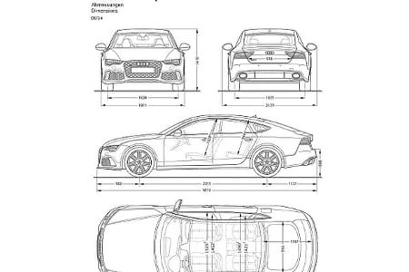 Audi RS7 Sportback Facelift 2014