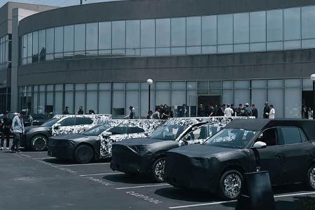 Faraday Future FX-Modelle Teaser Prototypen