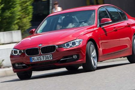 BMW 320i, Frontansicht