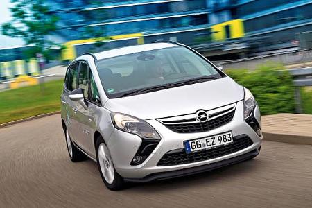 Opel Zafira Tourer 1.6 CNG Turbo, Frontansicht