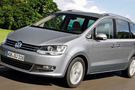 VW Sharan, Frontansicht