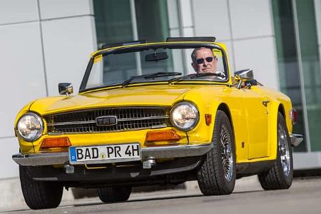 Triumph TR6, Frontansicht