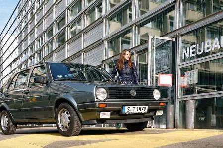 VW Golf II, Frontansicht