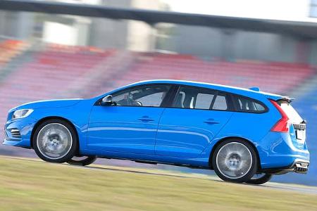Volvo V60 Polestar, Seitenansicht