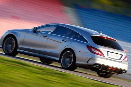 Mercedes CLS 63 AMG S Shooting Brake, Heckansicht