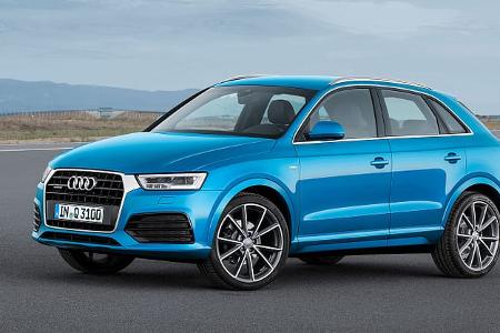 11/2014, Audi Q3 Facelift