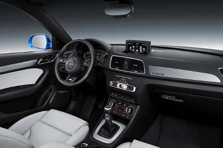 11/2014, Audi Q3 Facelift, Innenraum