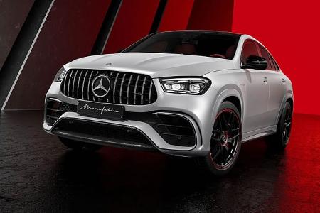 Mercedes GLS GLE Arctic Silver-Edition Sondermodell Mercedes GLS GLE Arctic Silver-Edition Sondermodell