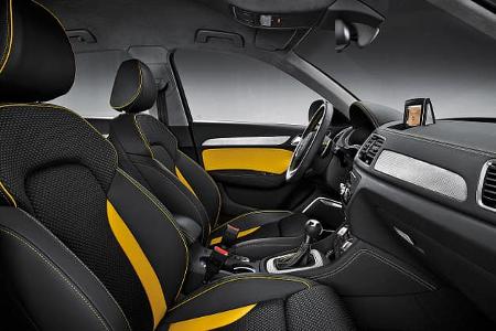 04/2012, Audi Q3 Jinglong Yufeng Concept Auto China, Innenraum
