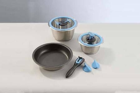 Camping-Topfsets kochen
