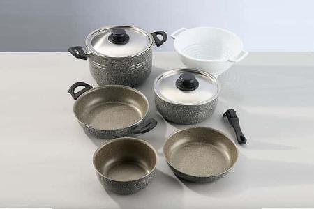 Camping-Topfsets essen